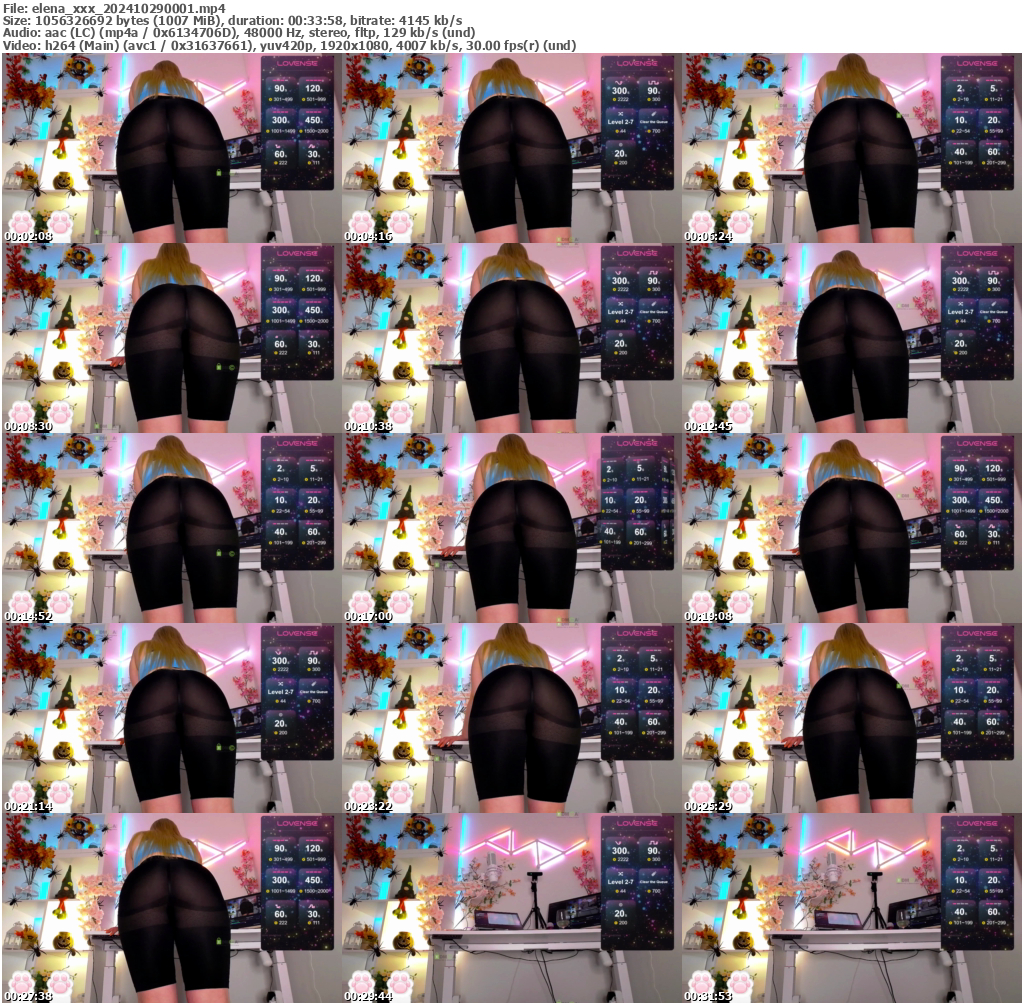 Preview thumb from elena_xxx on 2024-10-29 @ bongacams