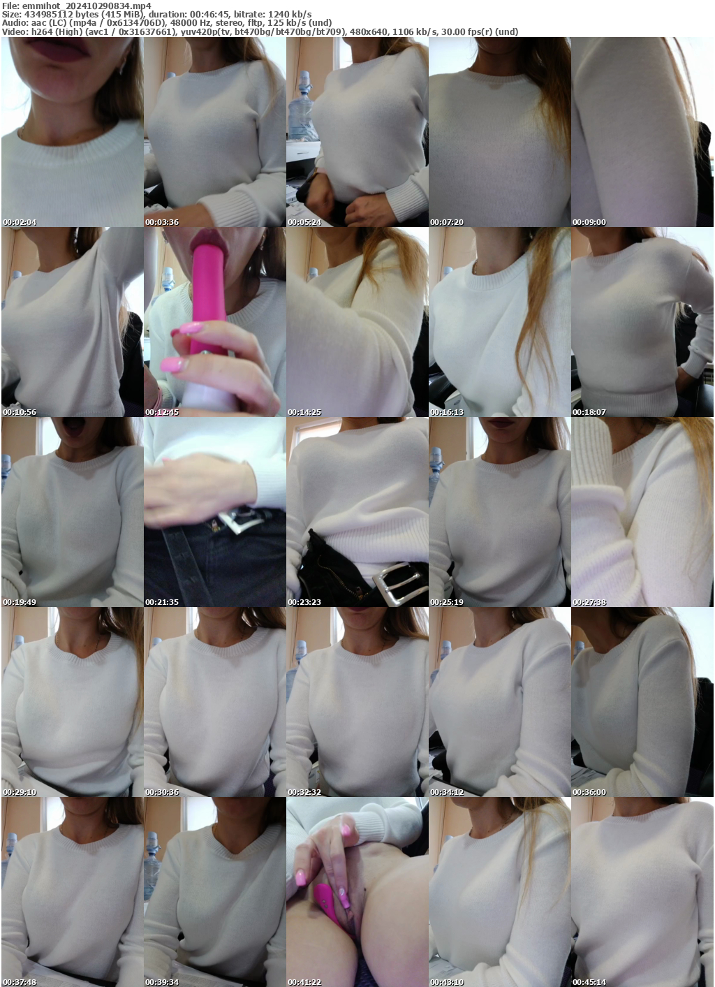 Preview thumb from emmihot on 2024-10-29 @ bongacams