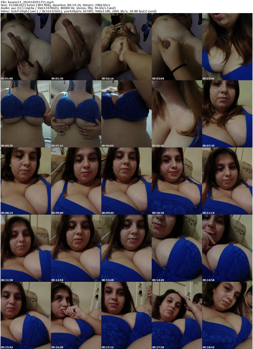 Preview thumb from kassie72 on 2024-10-29 @ bongacams