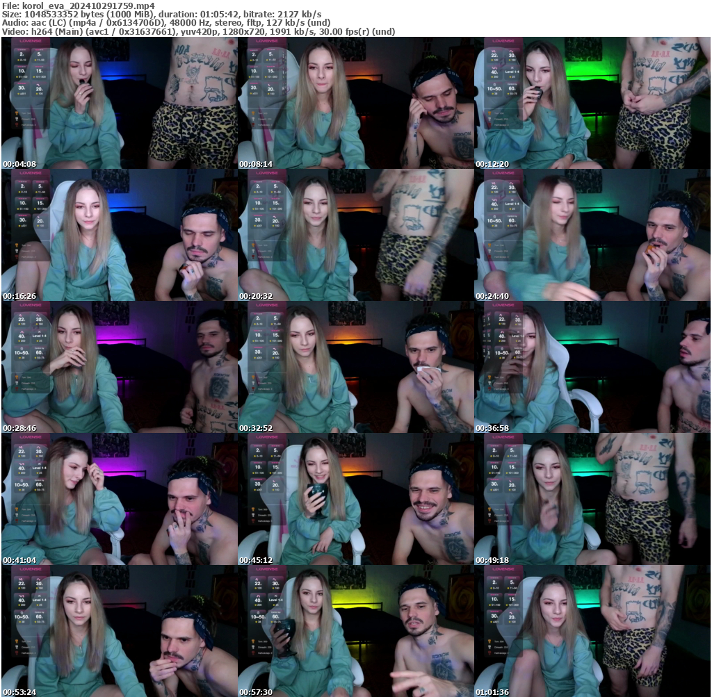 Preview thumb from korol_eva on 2024-10-29 @ bongacams