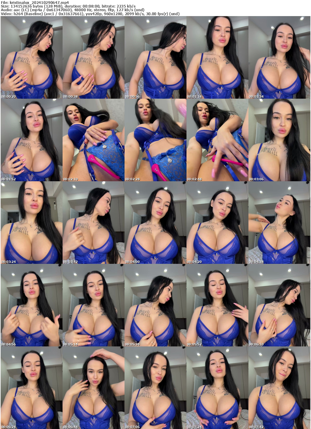 Preview thumb from kristinalux on 2024-10-29 @ bongacams