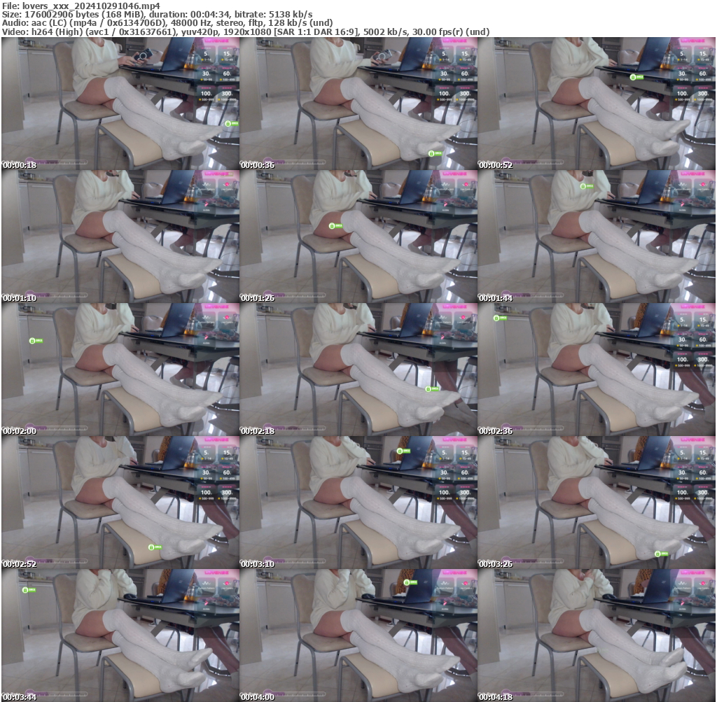 Preview thumb from lovers_xxx on 2024-10-29 @ bongacams