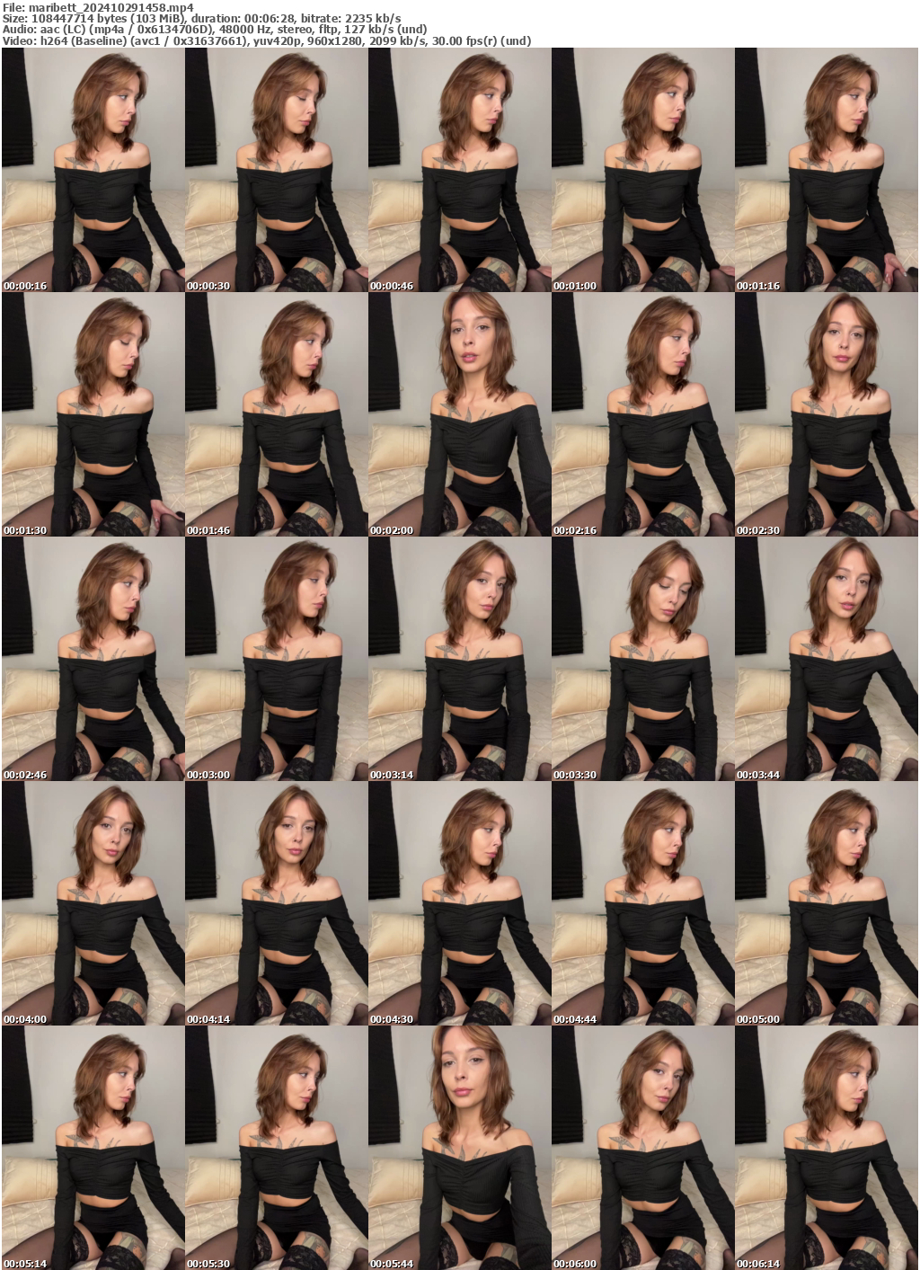 Preview thumb from maribett on 2024-10-29 @ bongacams