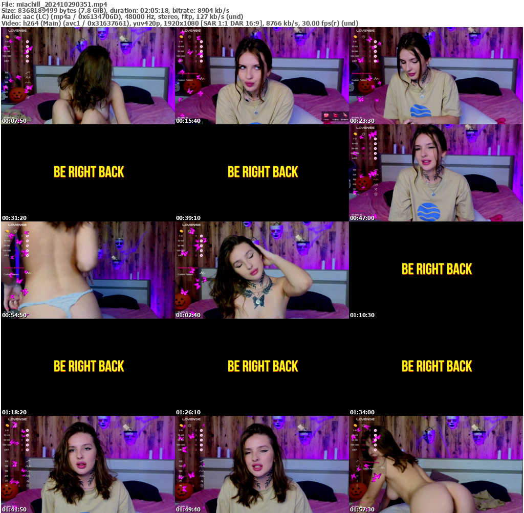 Preview thumb from miachill on 2024-10-29 @ bongacams