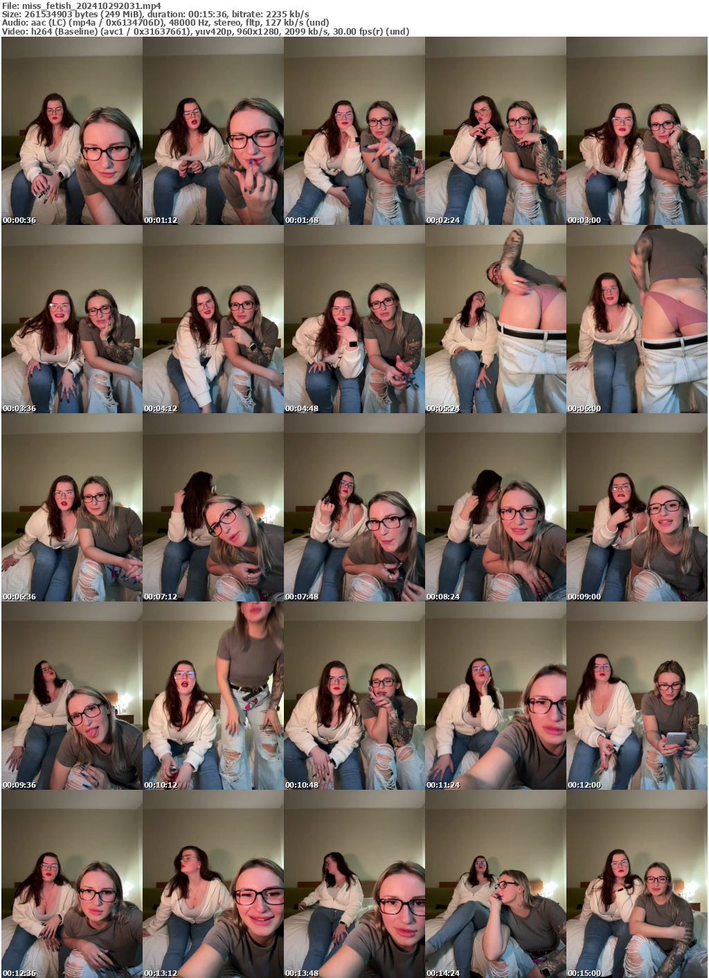 Preview thumb from miss_fetish on 2024-10-29 @ bongacams