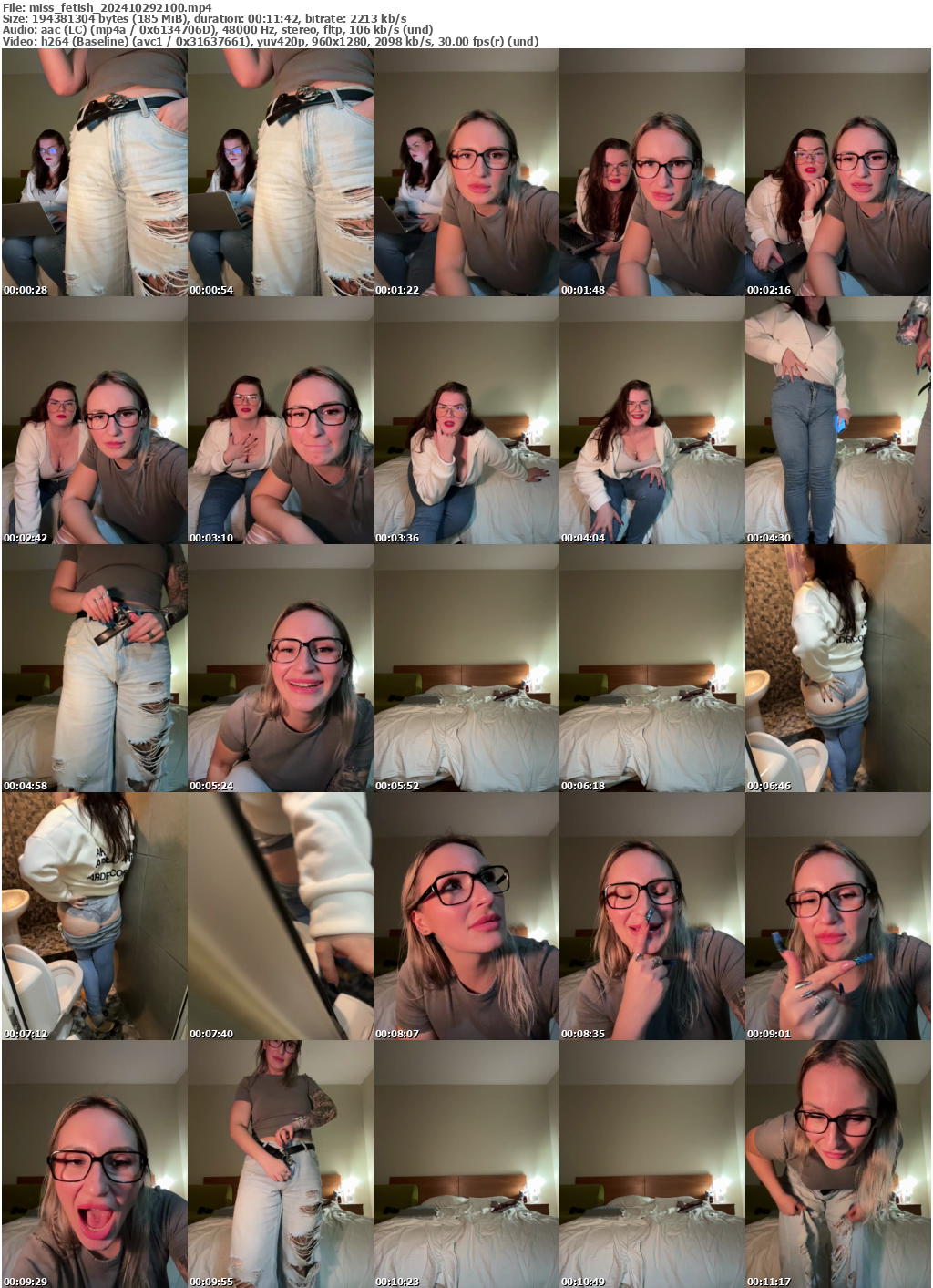 Preview thumb from miss_fetish on 2024-10-29 @ bongacams