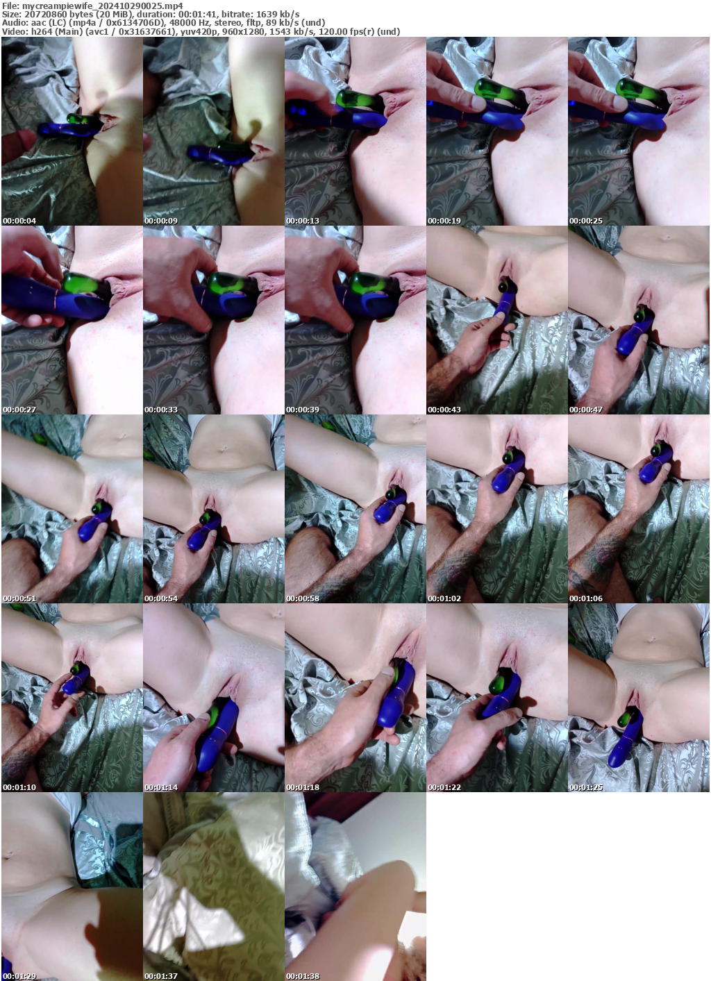 Preview thumb from mycreampiewife on 2024-10-29 @ bongacams