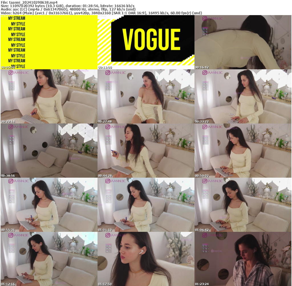 Preview thumb from taanni on 2024-10-29 @ bongacams