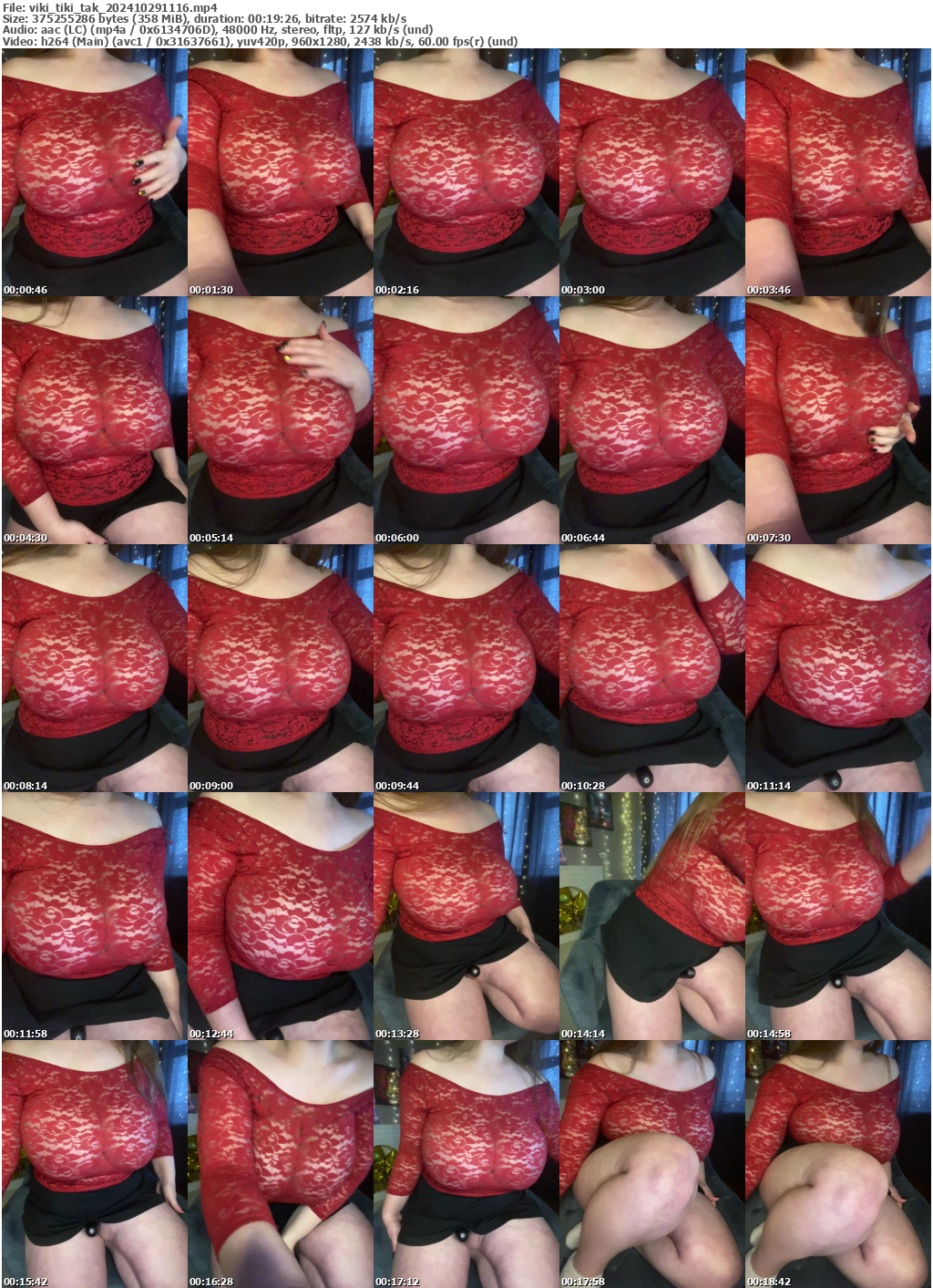 Preview thumb from viki_tiki_tak on 2024-10-29 @ bongacams