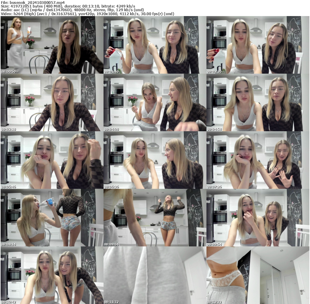 Preview thumb from busenok on 2024-10-30 @ bongacams