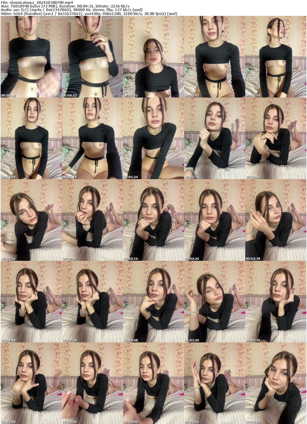 Preview thumb from chemicalsexz on 2024-10-30 @ bongacams