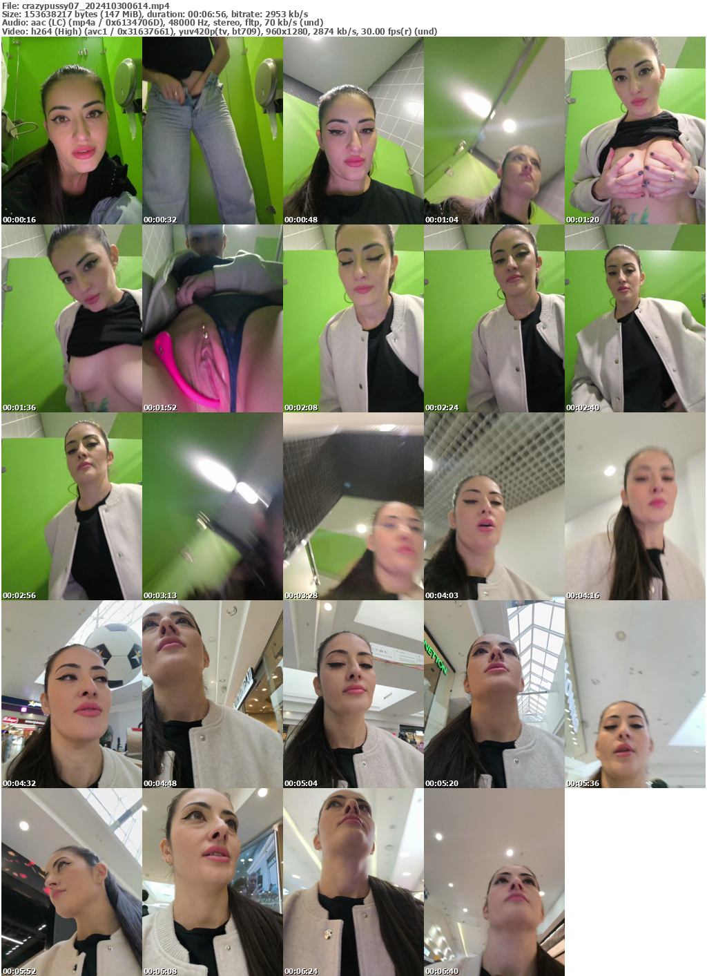 Preview thumb from crazypussy07 on 2024-10-30 @ bongacams