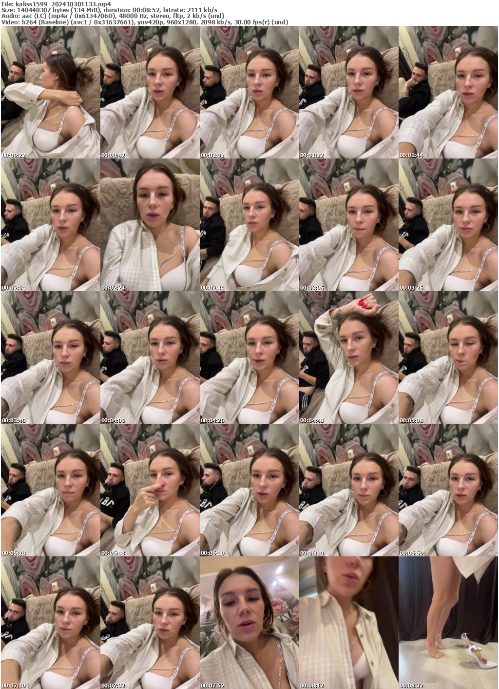 Preview thumb from kaliss1599 on 2024-10-30 @ bongacams