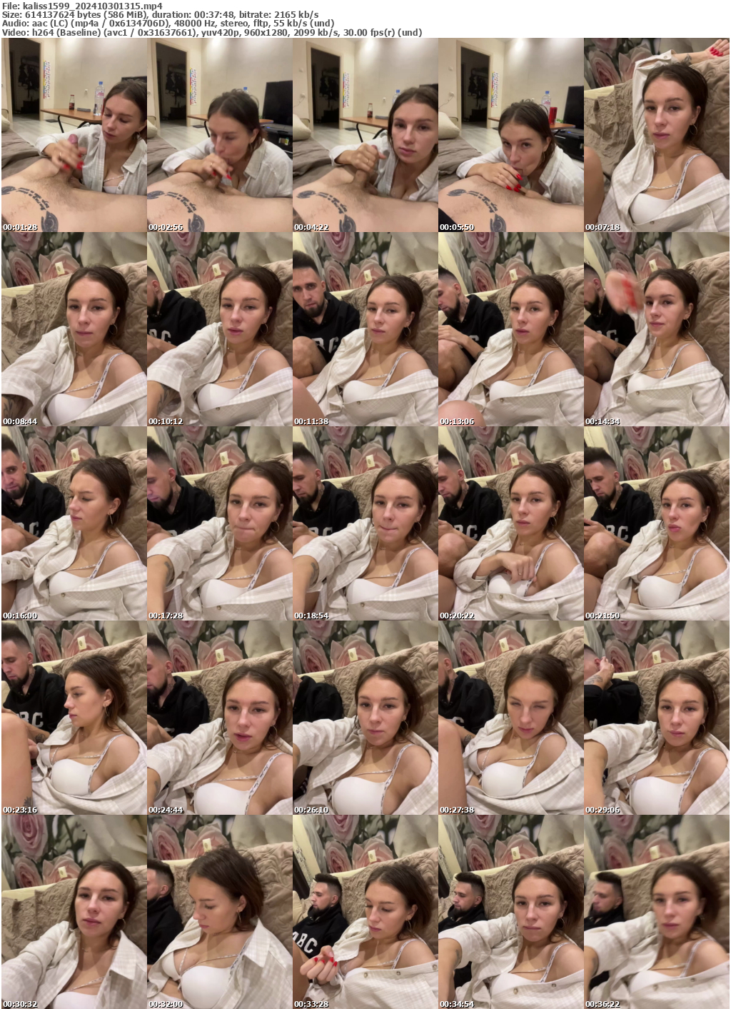 Preview thumb from kaliss1599 on 2024-10-30 @ bongacams