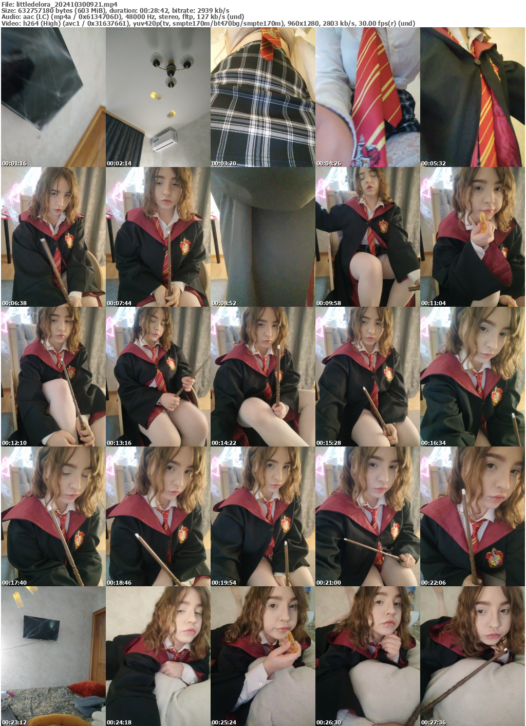 Preview thumb from littledelora on 2024-10-30 @ bongacams