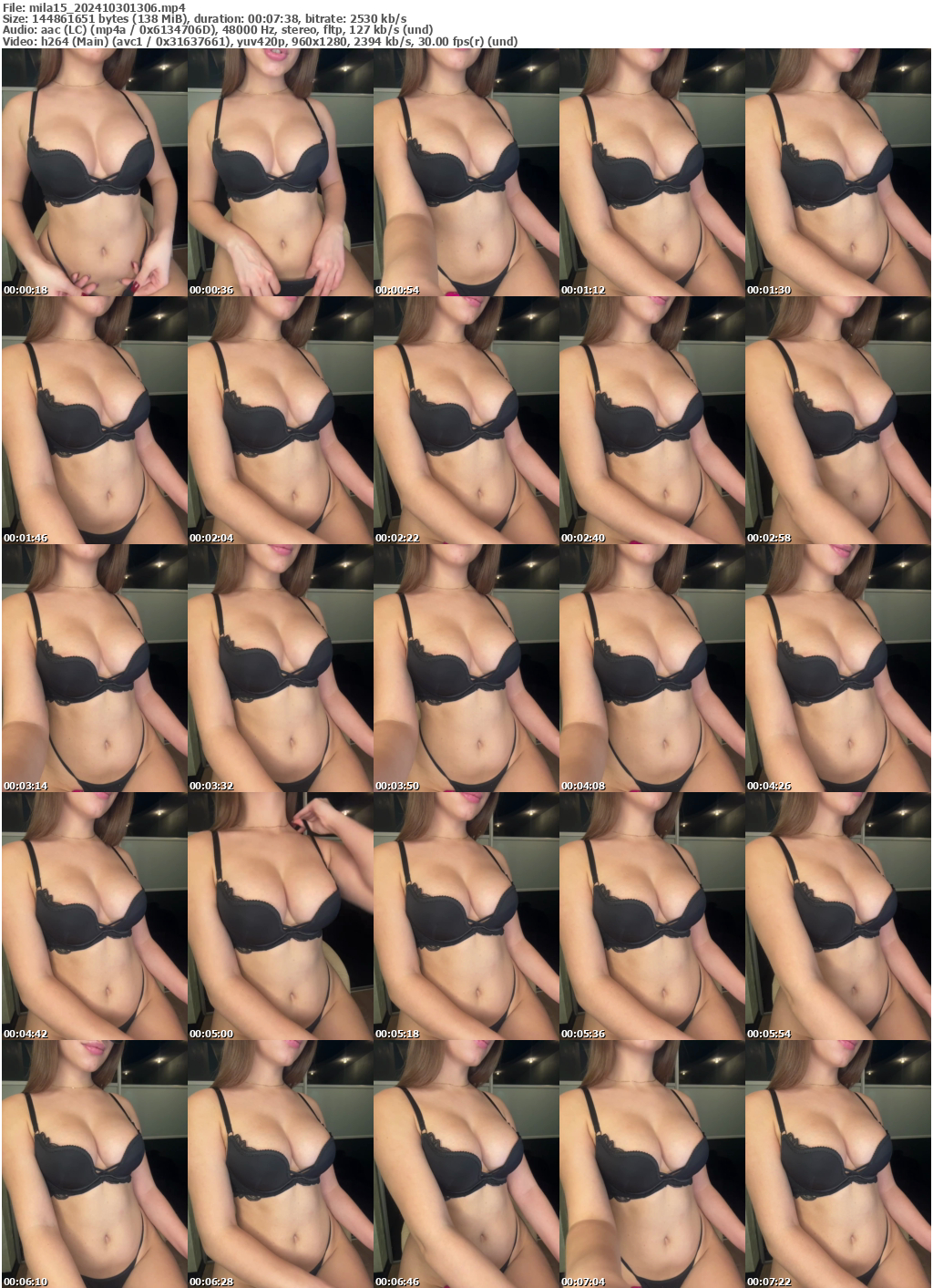 Preview thumb from mila15 on 2024-10-30 @ bongacams