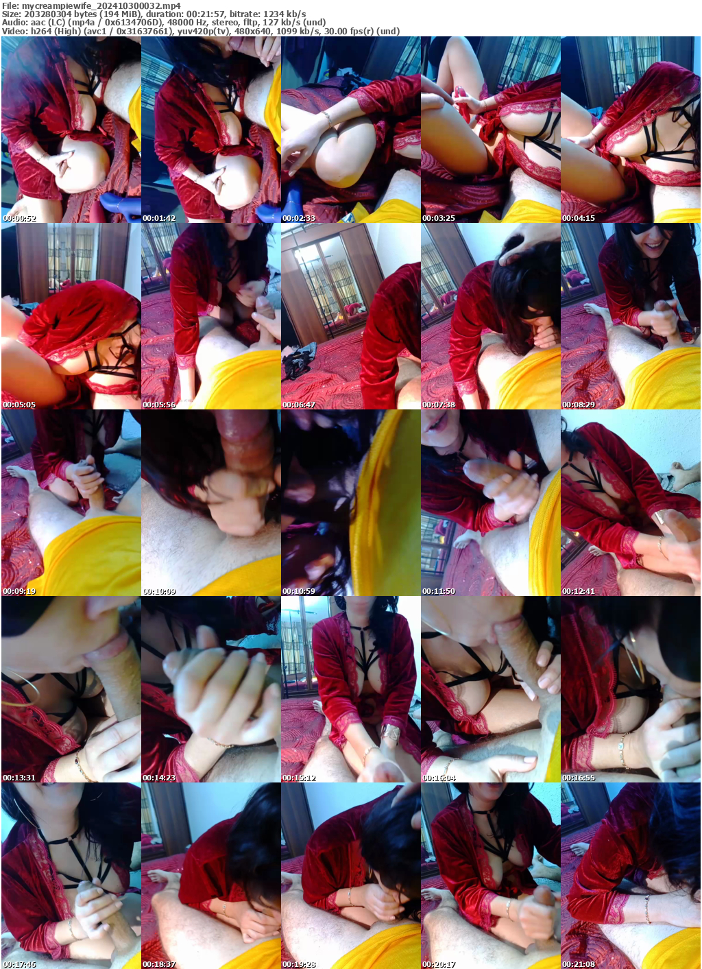 Preview thumb from mycreampiewife on 2024-10-30 @ bongacams