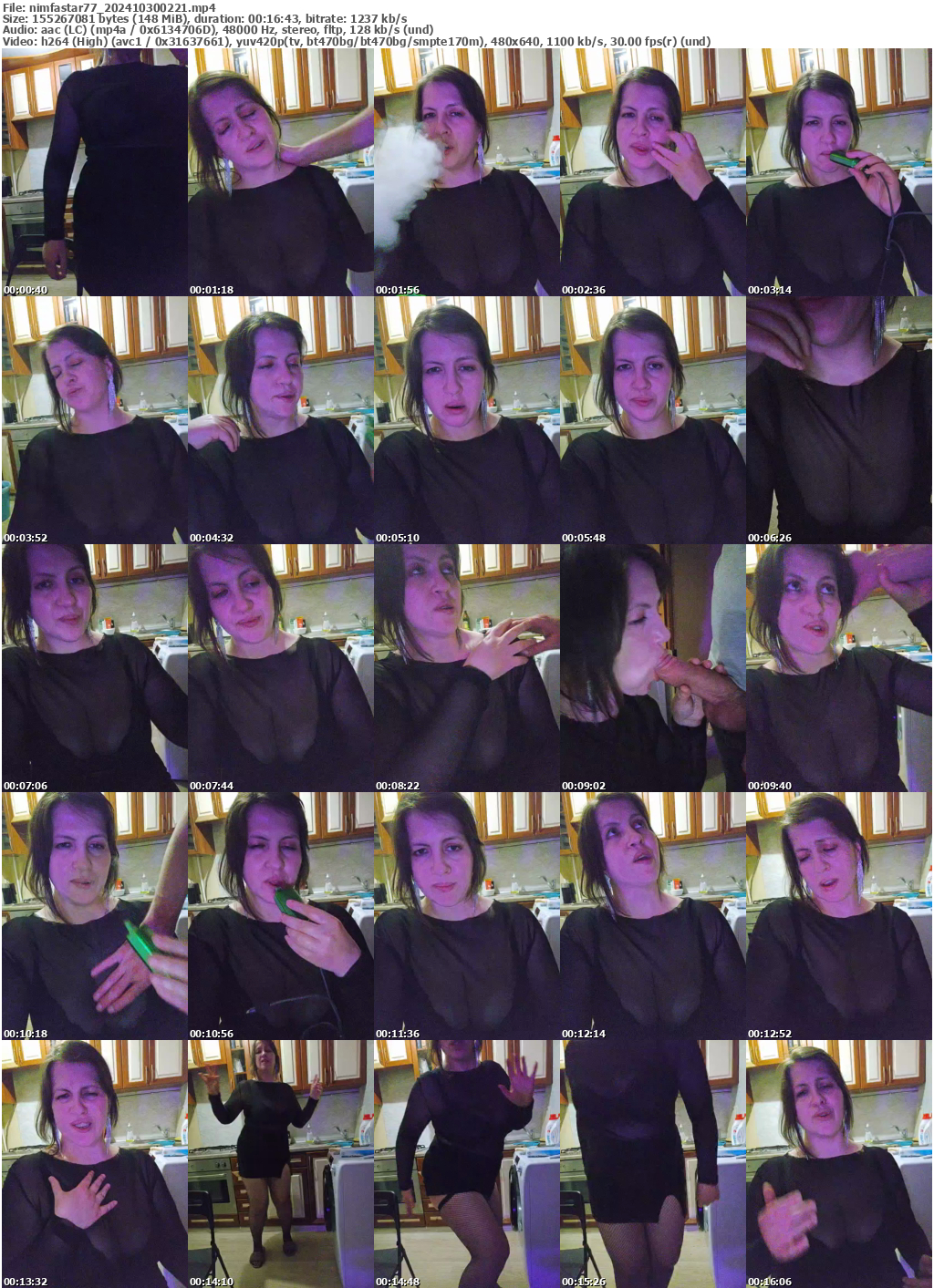 Preview thumb from nimfastar77 on 2024-10-30 @ bongacams