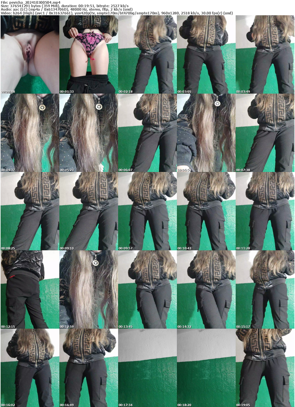 Preview thumb from pevicha on 2024-10-30 @ bongacams