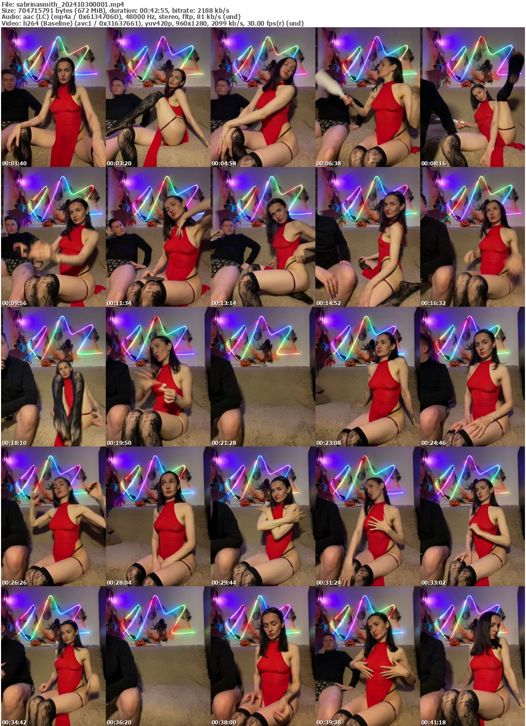 Preview thumb from sabrinasmith on 2024-10-30 @ bongacams