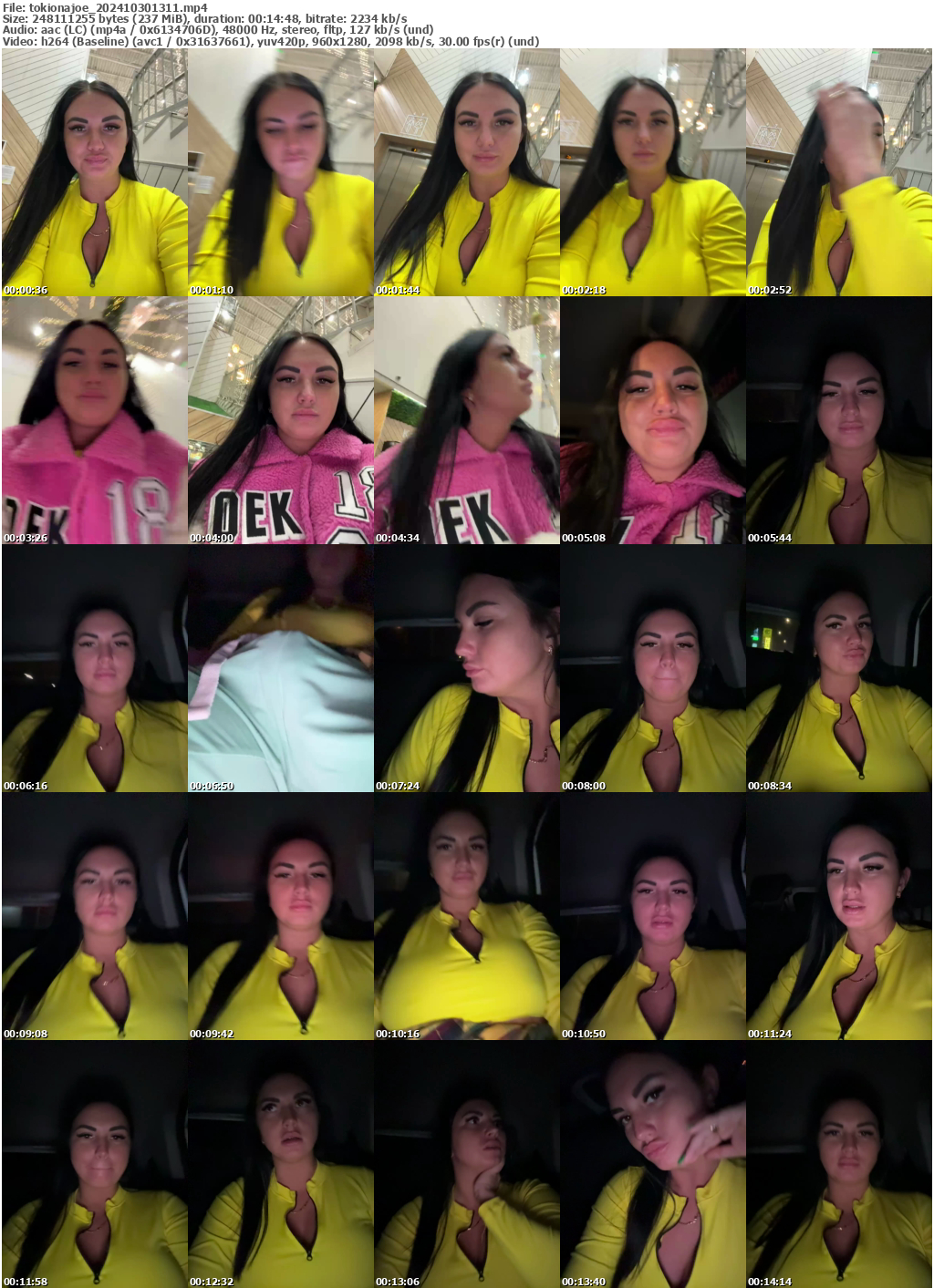 Preview thumb from tokionajoe on 2024-10-30 @ bongacams