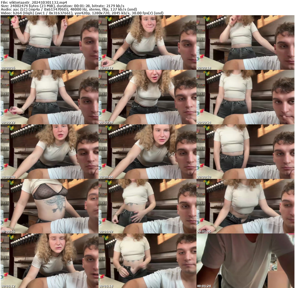 Preview thumb from viktoriaastr on 2024-10-30 @ bongacams