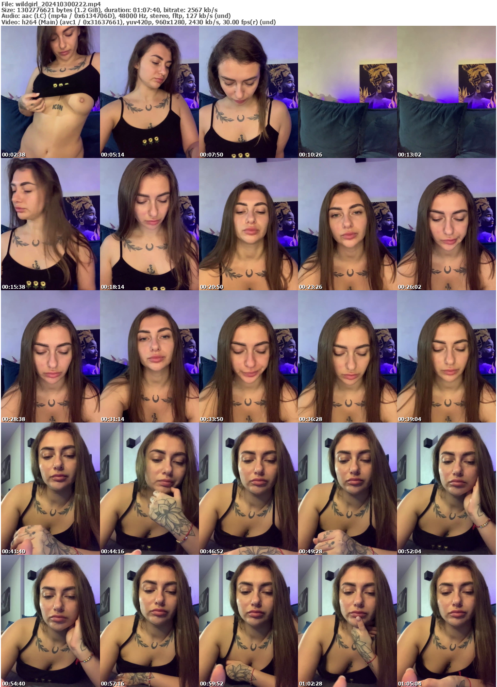 Preview thumb from wildgirl on 2024-10-30 @ bongacams