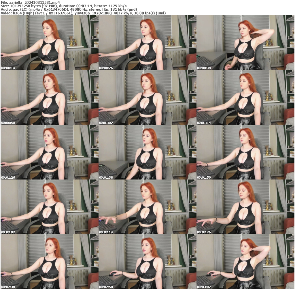 Preview thumb from aariella on 2024-10-31 @ bongacams