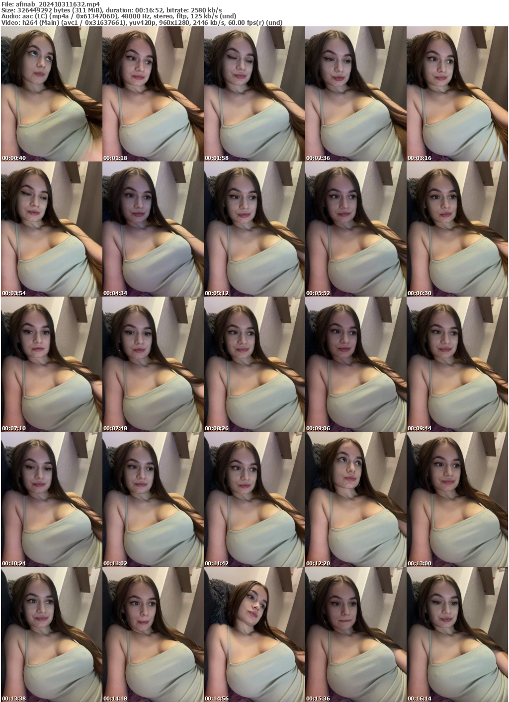 Preview thumb from afinab on 2024-10-31 @ bongacams