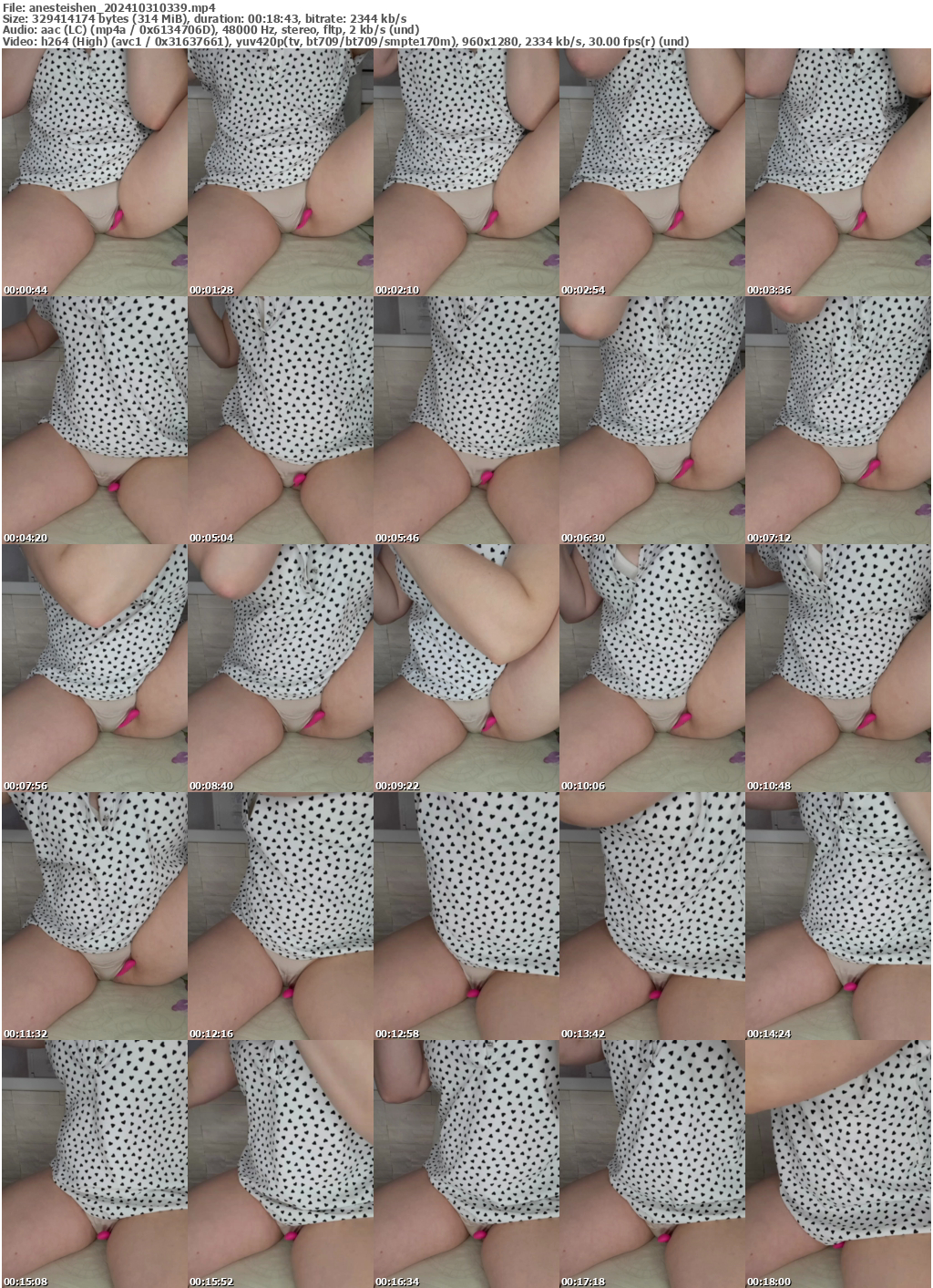 Preview thumb from anesteishen on 2024-10-31 @ bongacams