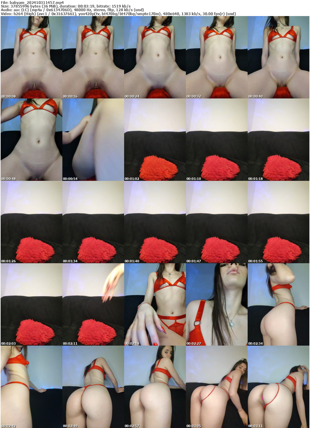 Preview thumb from babyam on 2024-10-31 @ bongacams