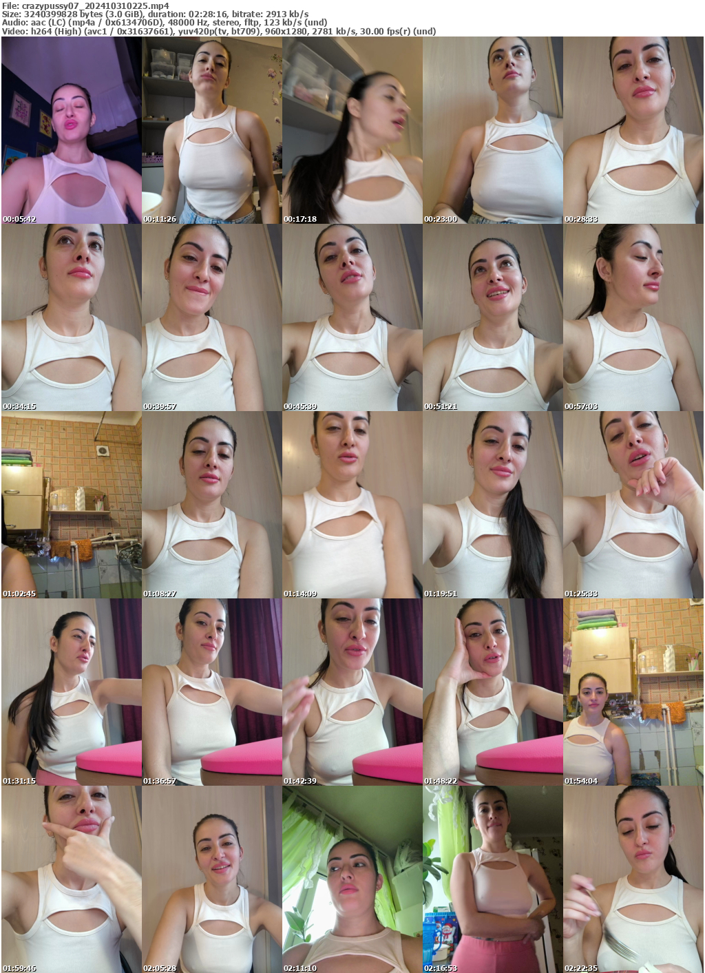 Preview thumb from crazypussy07 on 2024-10-31 @ bongacams