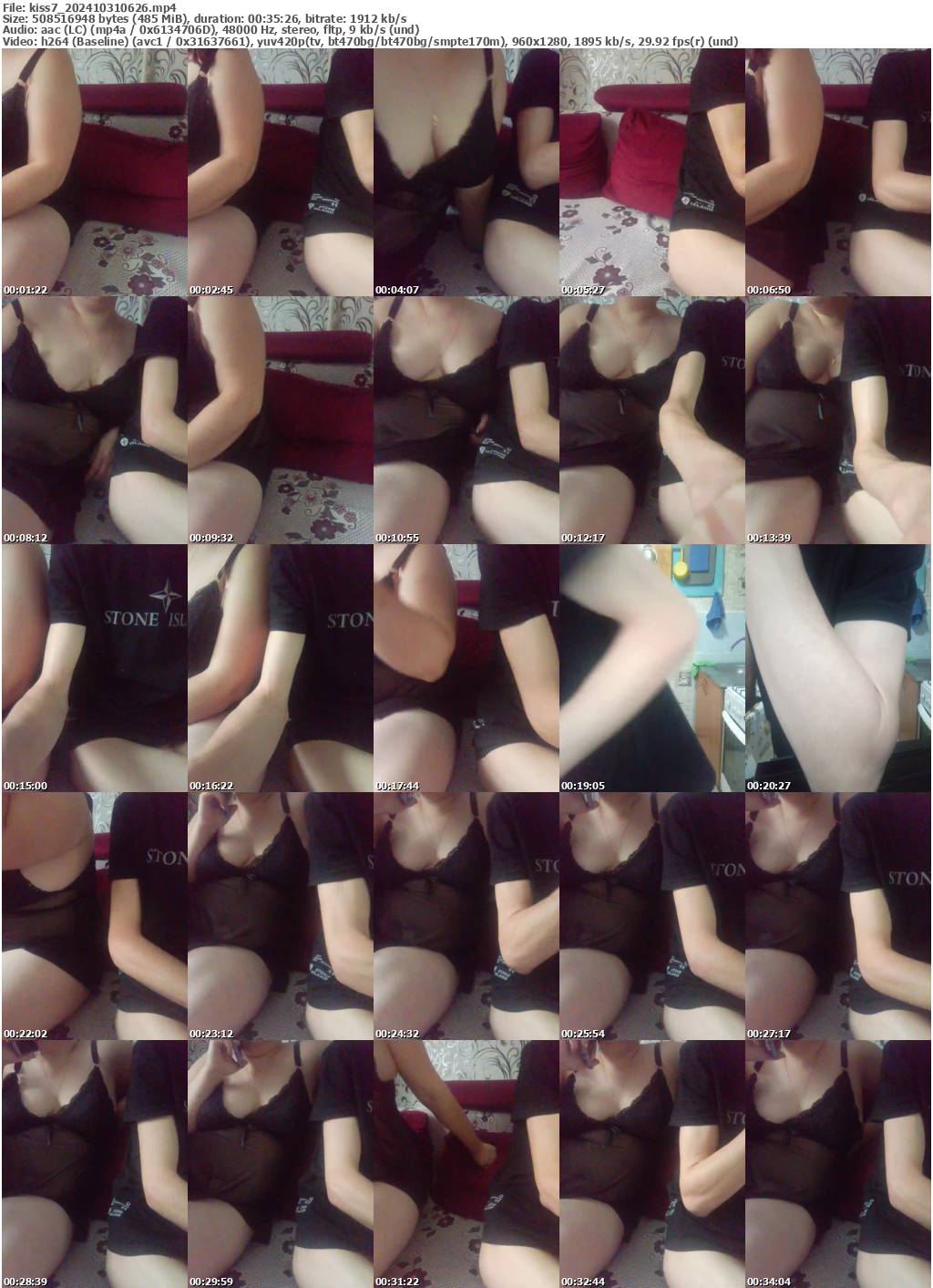 Preview thumb from kiss7 on 2024-10-31 @ bongacams