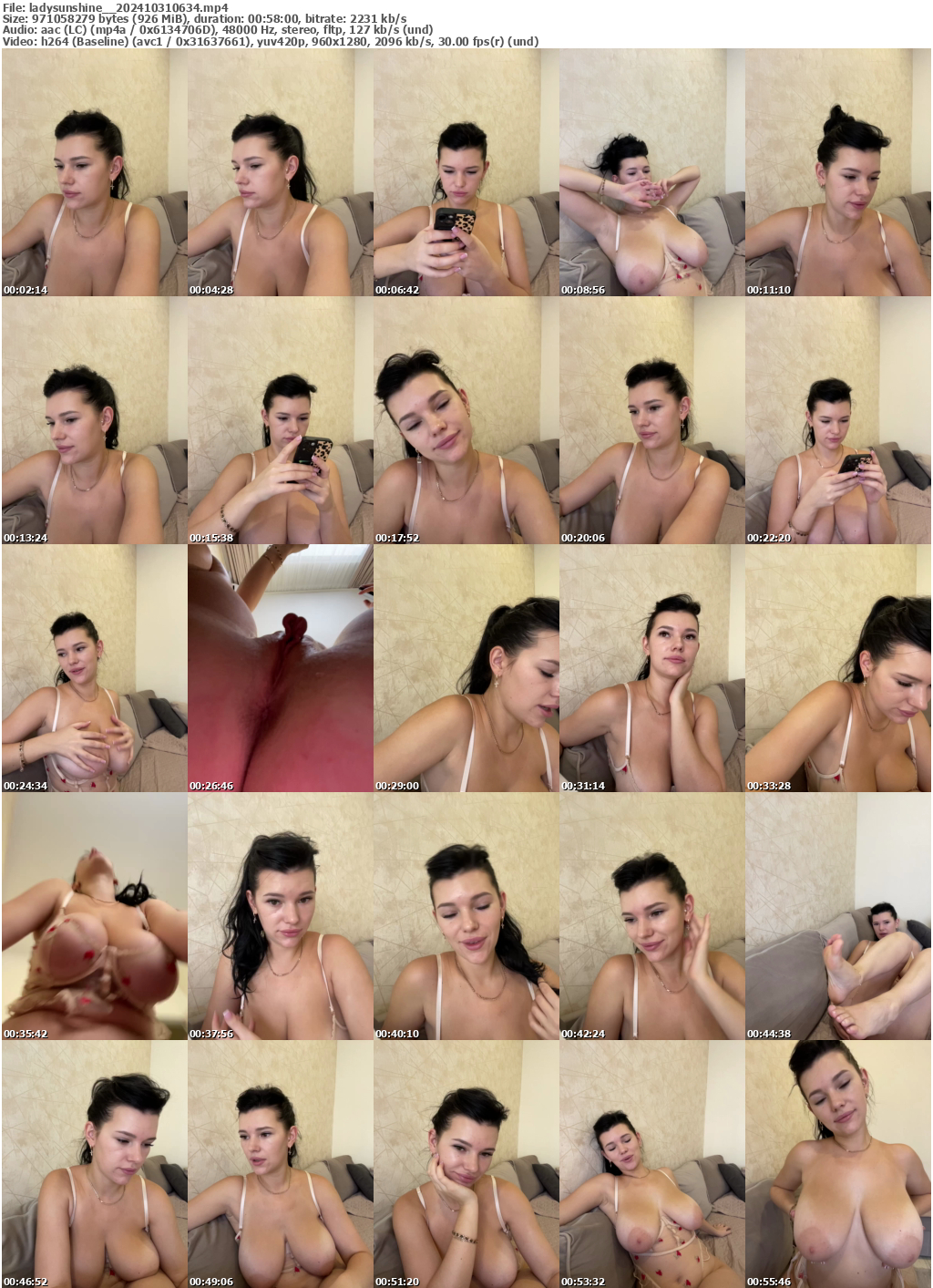 Preview thumb from ladysunshine_ on 2024-10-31 @ bongacams