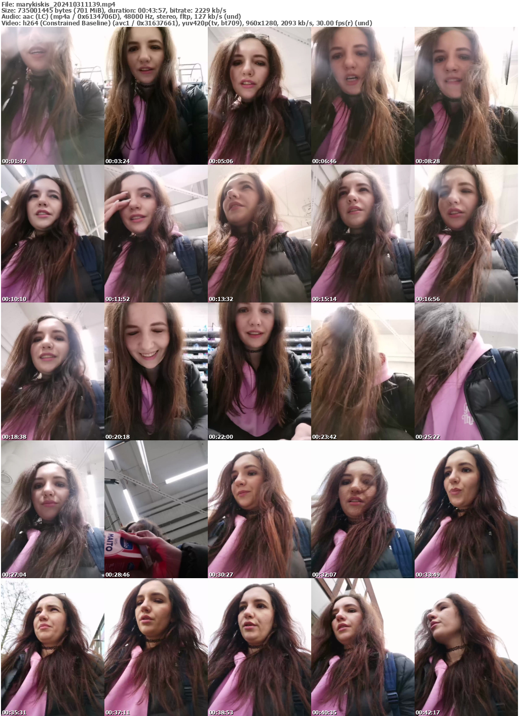 Preview thumb from marykiskis on 2024-10-31 @ bongacams