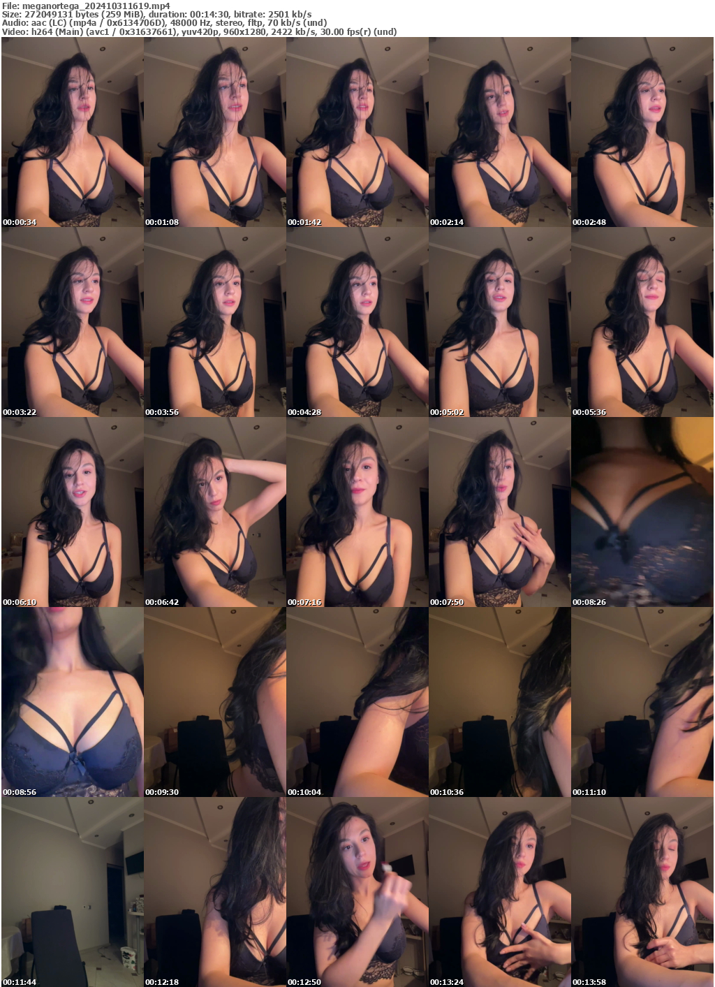 Preview thumb from meganortega on 2024-10-31 @ bongacams