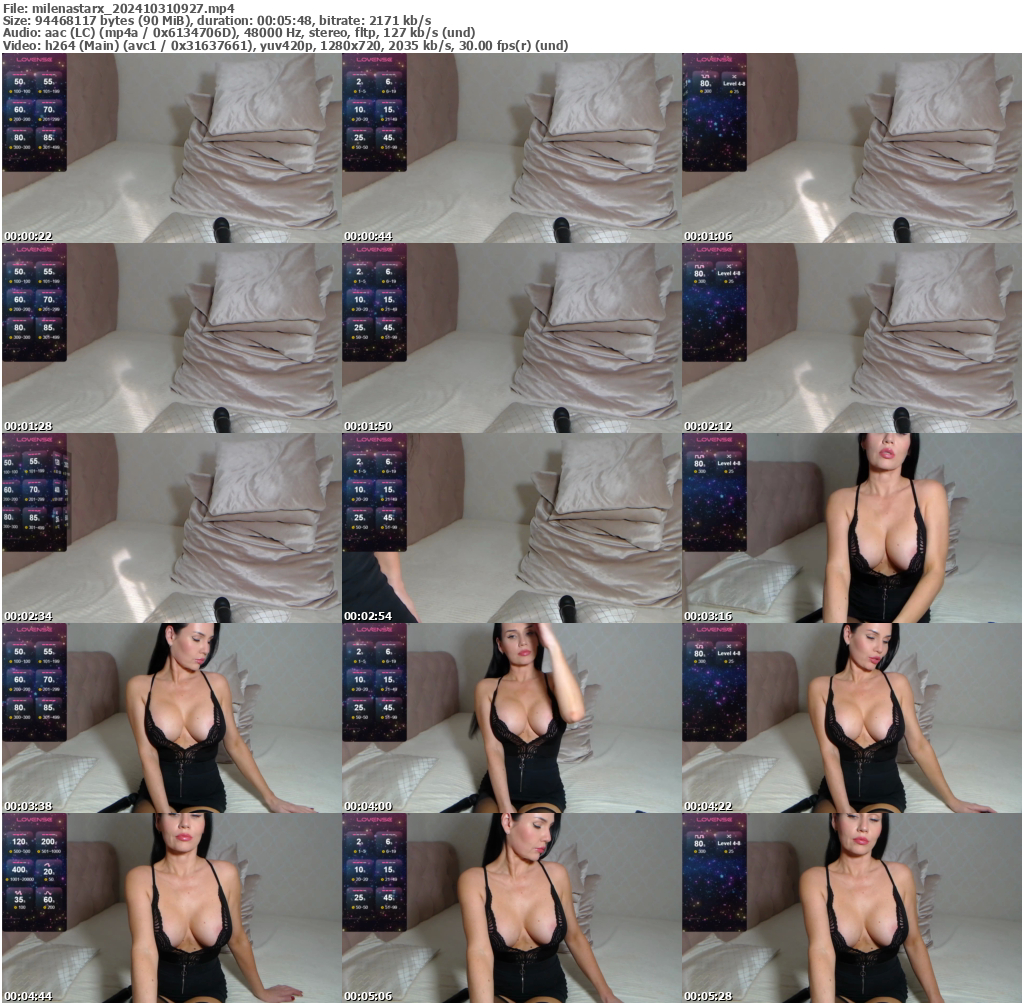 Preview thumb from milenastarx on 2024-10-31 @ bongacams