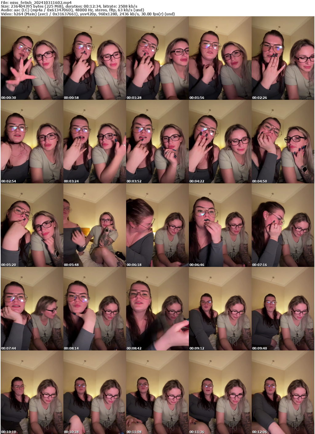 Preview thumb from miss_fetish on 2024-10-31 @ bongacams