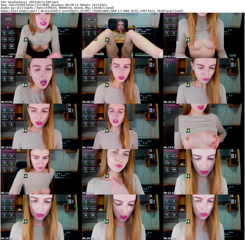 Preview thumb from missfentasy1 on 2024-10-31 @ bongacams