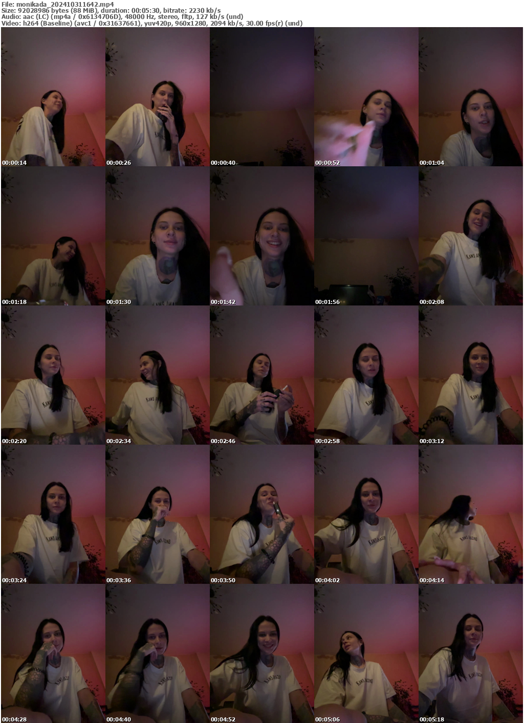 Preview thumb from monikada on 2024-10-31 @ bongacams