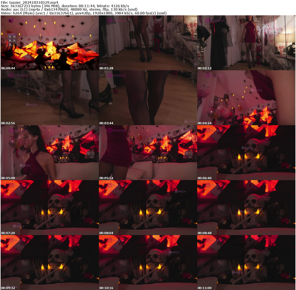 Preview thumb from taanni on 2024-10-31 @ bongacams