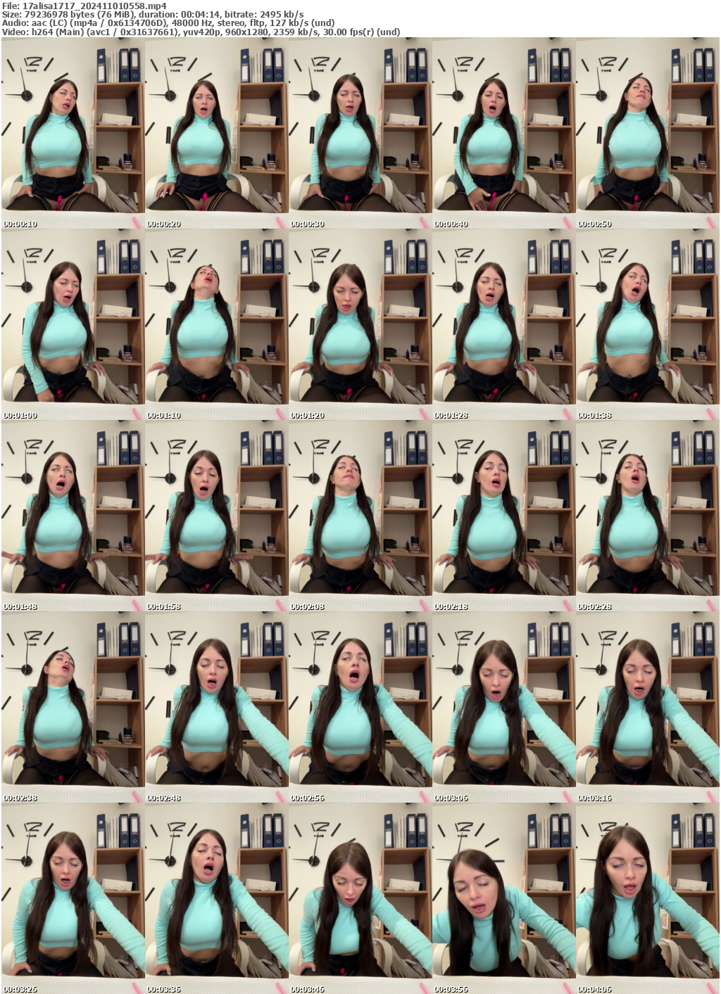 Preview thumb from 17alisa1717 on 2024-11-01 @ bongacams