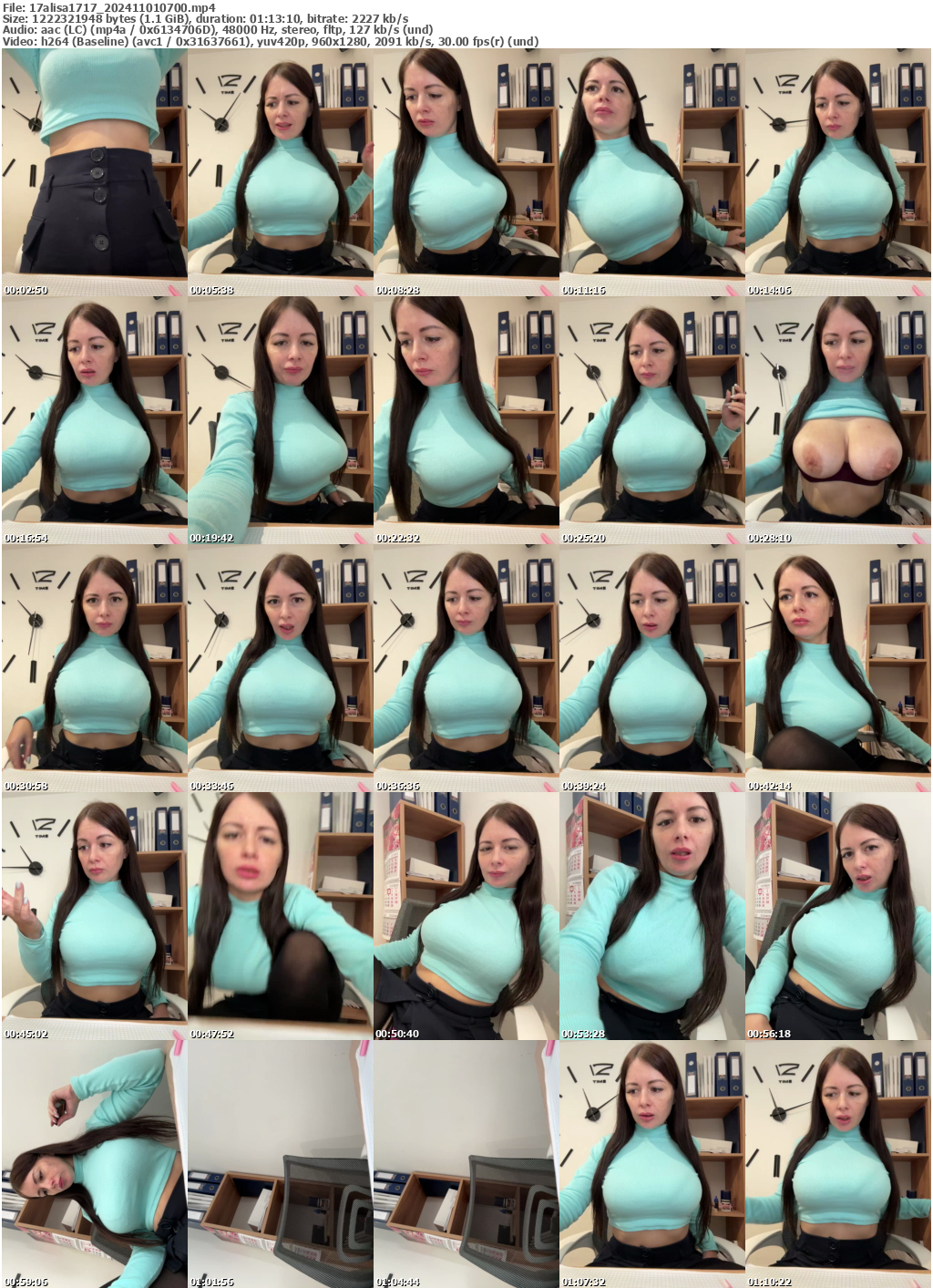 Preview thumb from 17alisa1717 on 2024-11-01 @ bongacams