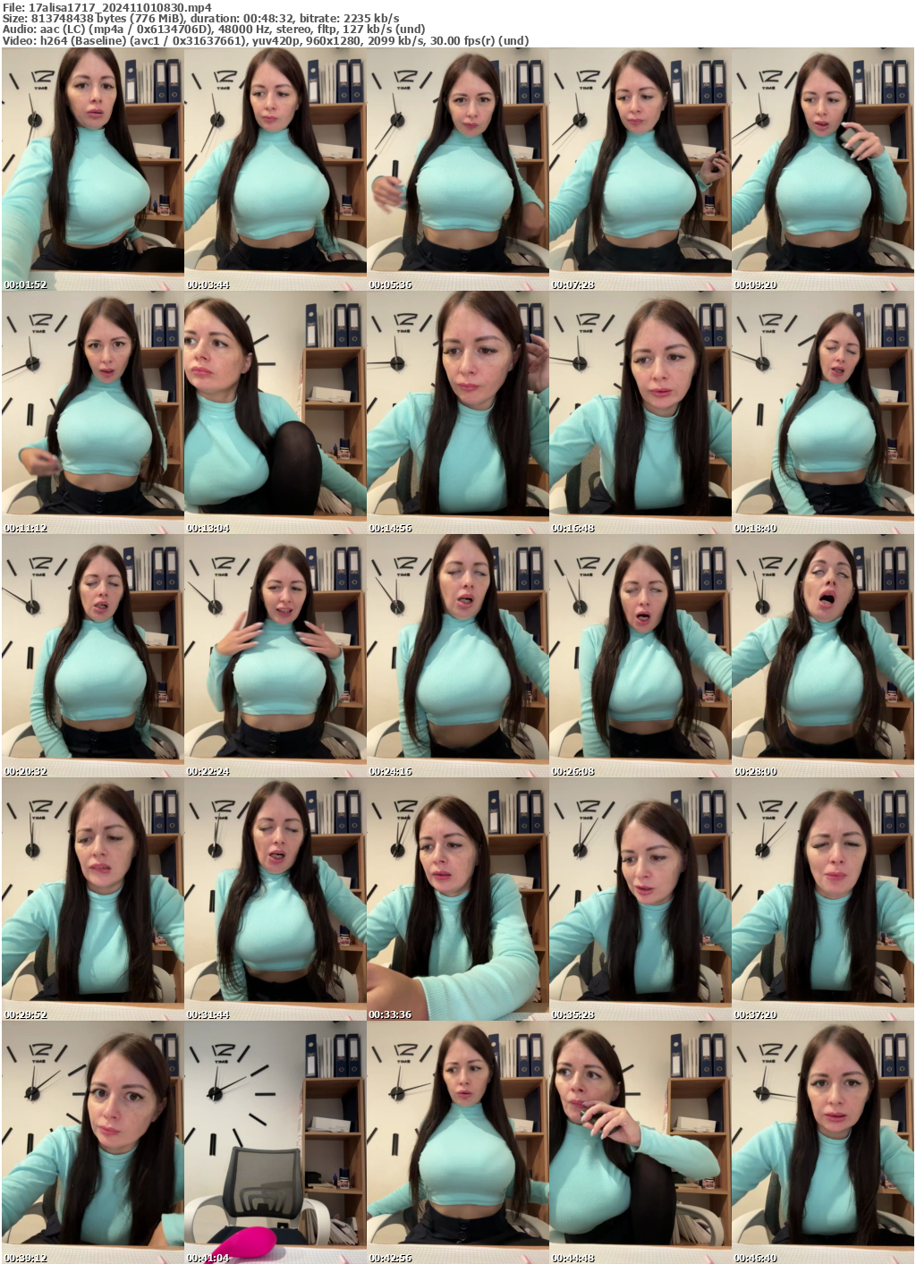 Preview thumb from 17alisa1717 on 2024-11-01 @ bongacams