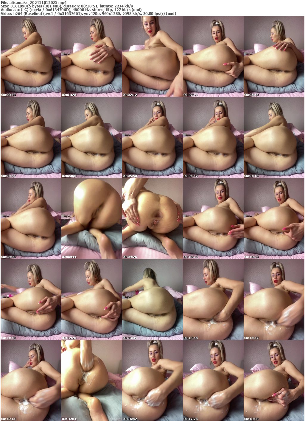 Preview thumb from alisamaks on 2024-11-01 @ bongacams