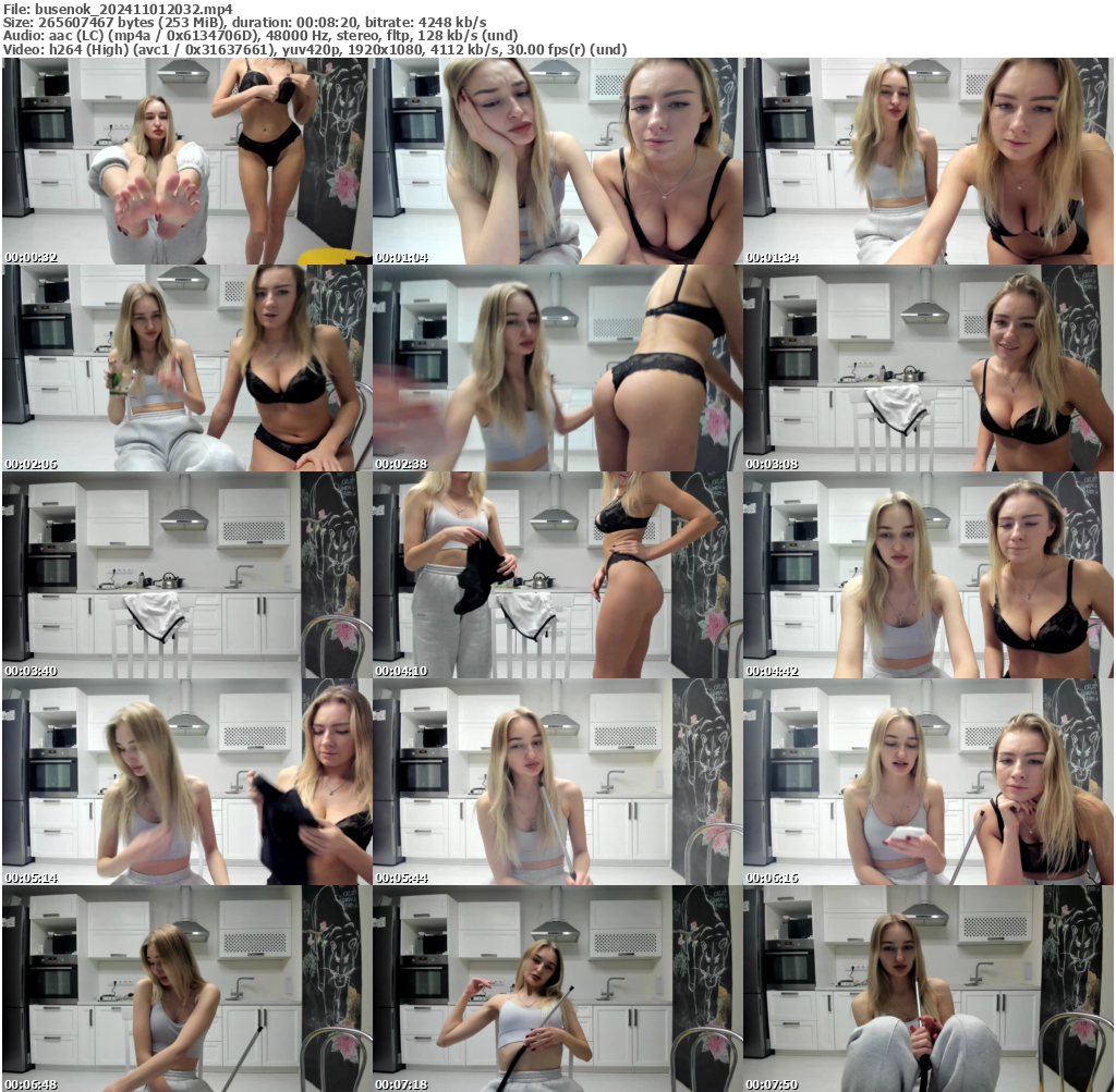 Preview thumb from busenok on 2024-11-01 @ bongacams