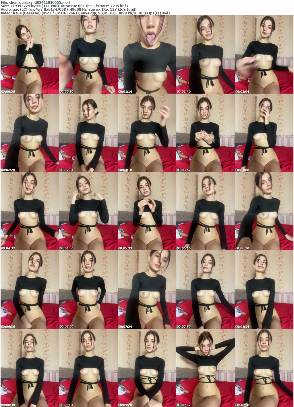 Preview thumb from chemicalsexz on 2024-11-01 @ bongacams