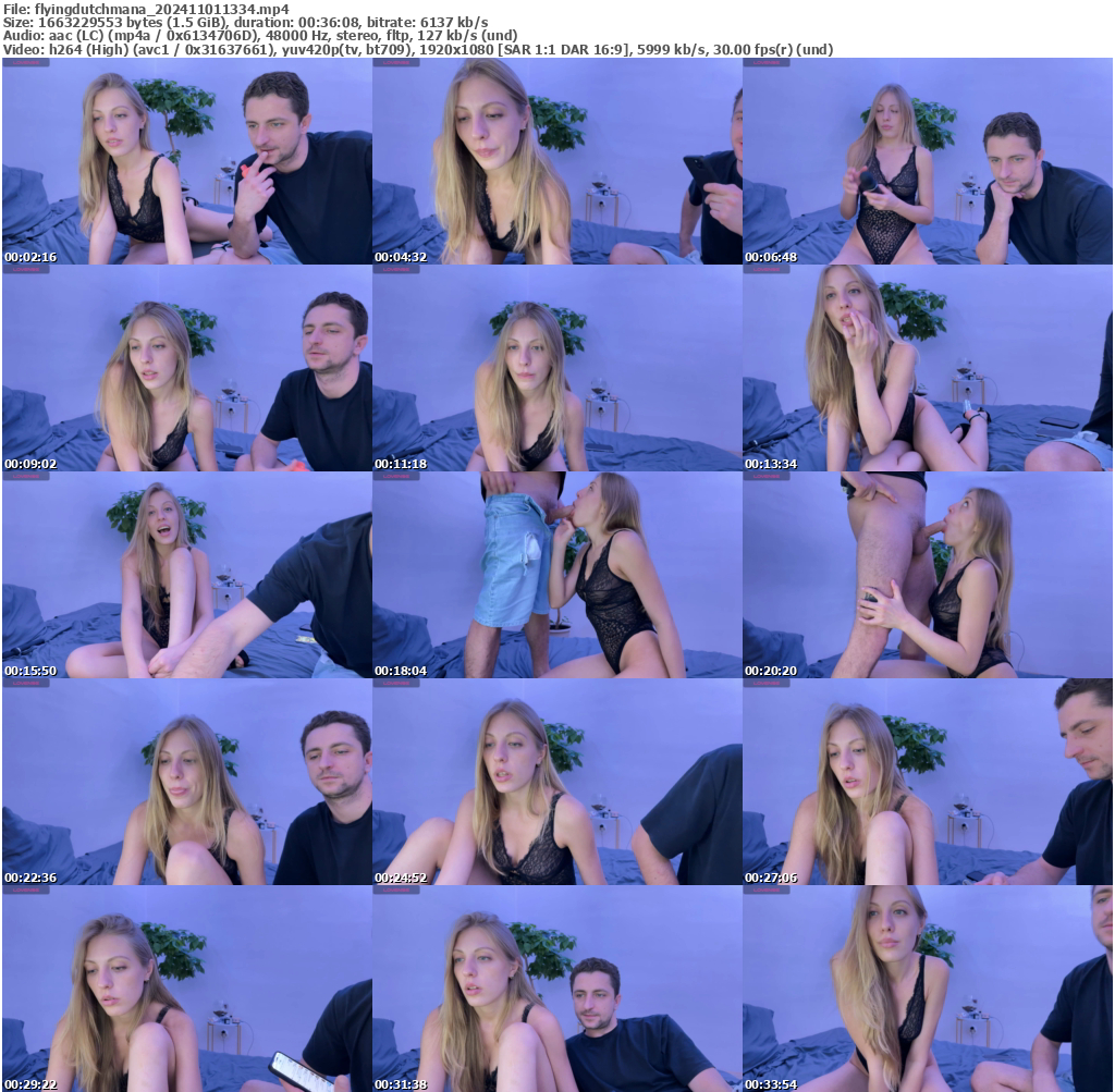 Preview thumb from flyingdutchmana on 2024-11-01 @ bongacams