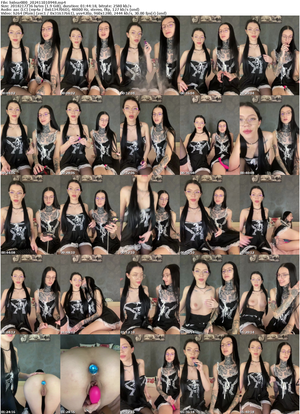 Preview thumb from hidear000 on 2024-11-01 @ bongacams