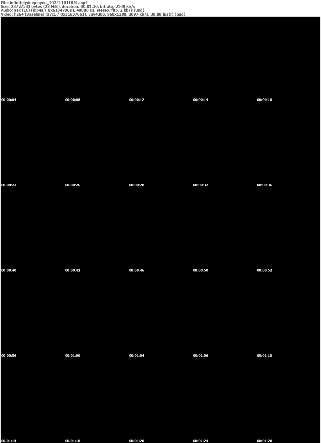 Preview thumb from infinitelydeepinyou on 2024-11-01 @ bongacams